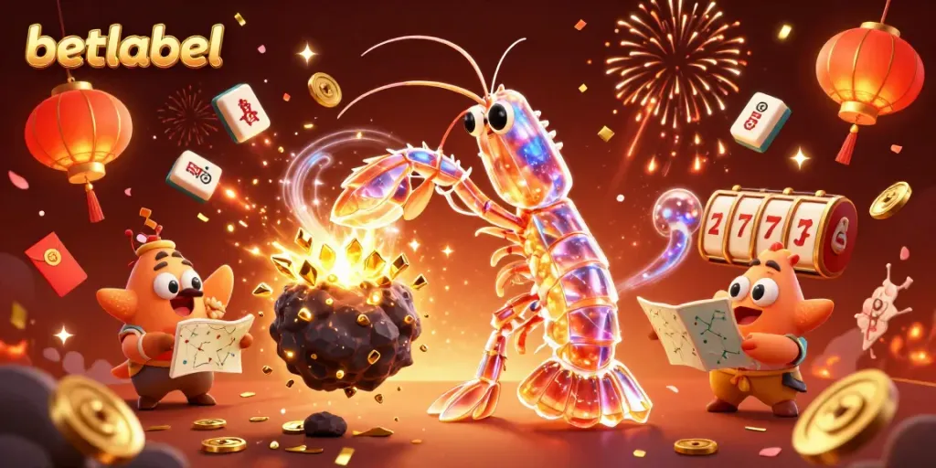 Experience thrilling gameplay with betlabel's vibrant slot machines and cosmic samurai, amidst dazzling gems.